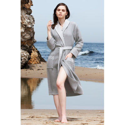 Peignoir SEYANTE 100% coton biologique certifié GOTS
