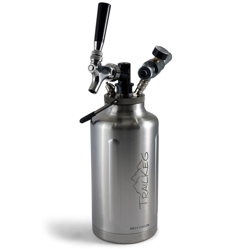 Cruche 64 oz trailkeg, Acier inoxydable