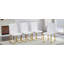 Ensemble de 6 chaises robustes avec coussins épais et structure en fer pour la maison ou le bureau.-61361057-58963662-58963657