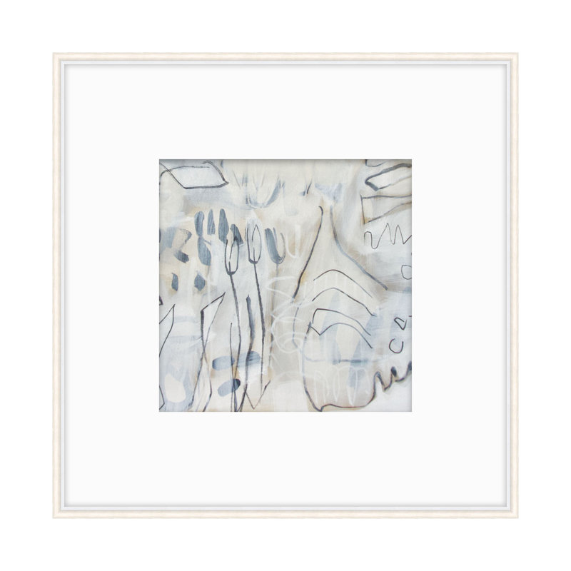 The Lines Between 2 Print by Michelle L, 25.25" H x 25.25" W