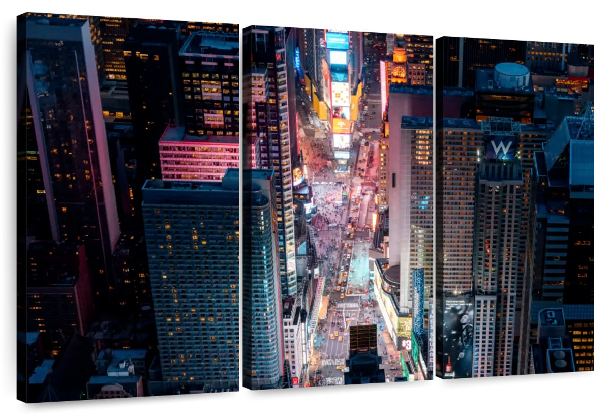 Visual Reference: Ebern Designs Nicci Times Square After Dark