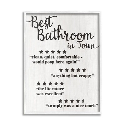« five star salle de bain », art textuel