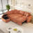 Upholstered Sectional-406117359