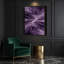 «Abstract Landscape 66», art mural sur toile mauve-1907976605