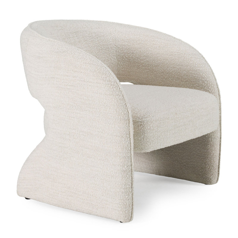 Fauteuil en polyester l 31 po Cassie-Mai