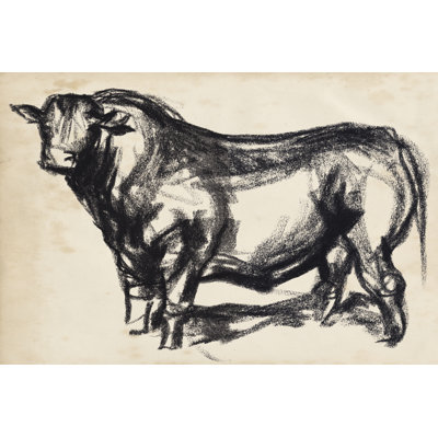 Black Angus II by Jennifer Paxton Parker - Painting