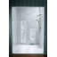 Base de douche en alcôve en acrylique à seuil simple 60 po x 60 po Archer®, drain central-10979156