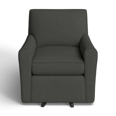 Mikeno Upholstered Swivel Armchair