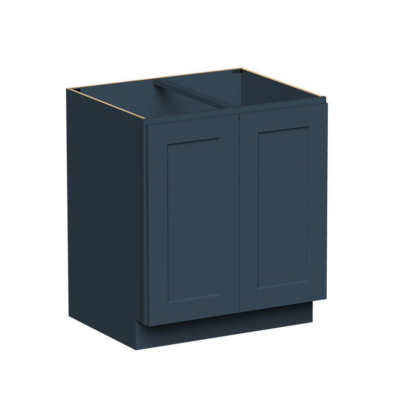 Armoire de cuisine à porte pleine grandeur L 30 po x P 24 po x H 34,5 po prête à assembler, 30"