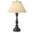 Traditional Madison Bronze Metal USB Table Lamp