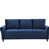 Polyester bleu foncé