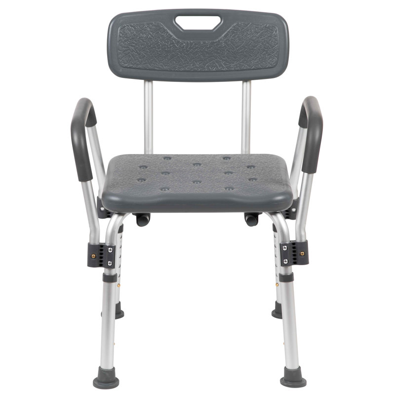 Joey 300 Lb. Capacity Adjustable Bath & Shower Chair with Depth Adjustable Back