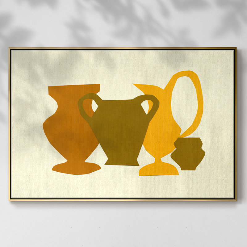 Posing Pottery II, Or, H 25 po x l 37 po x P 2 po