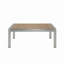 Table basse d'extérieur en aluminium