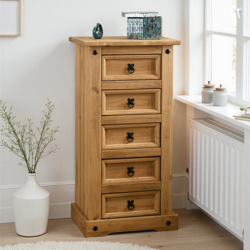 Emerfield 5 Drawer 53Cm Tallboy