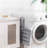 Plastic Laundry Basket with Handles-1130950906
