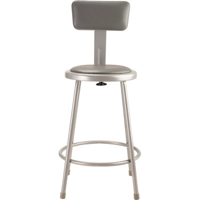 Tabouret avec dossier réglable