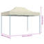Vidaxl Foldable Party Tent Pop-Up With 4 Sidewalls Patio Gazebo Canopy Shelter-125168978-125168981-125168987