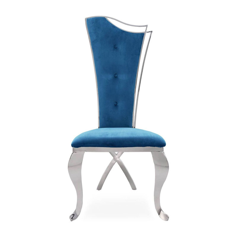 Fauteuil d'appoint en velours, Argent, Taupe