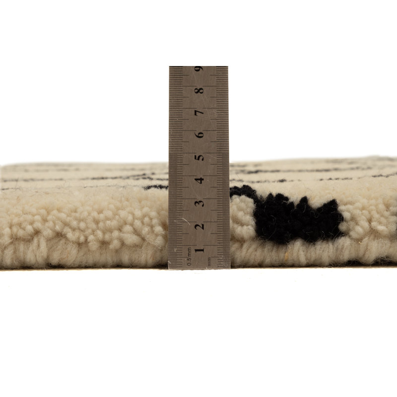 Geometric Hand Woven Area Rug, Runner 70x 240cm