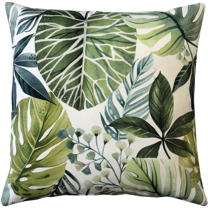  Coussin Green Leaf 20X20