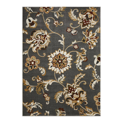 Elaynah Performance Floral Indoor Rug
