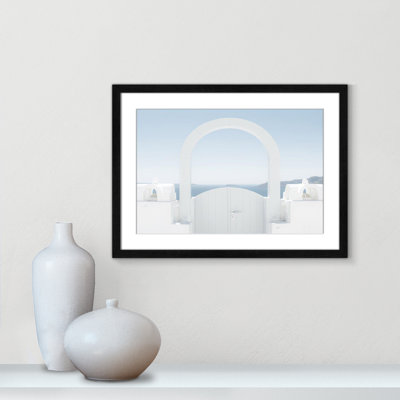 «Ocean View II», reproduction encadrée sur papier par Leah Straatsma