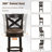 Brunetto Swivel Upholstered Counter Stool-1995500879