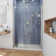 Elegance 52.75" W x 72" H Pivot Frameless Shower Door with Clearmax™ Technology