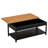 Rectangular Coffee Table with Hidden Storage & Fingerprint Lock