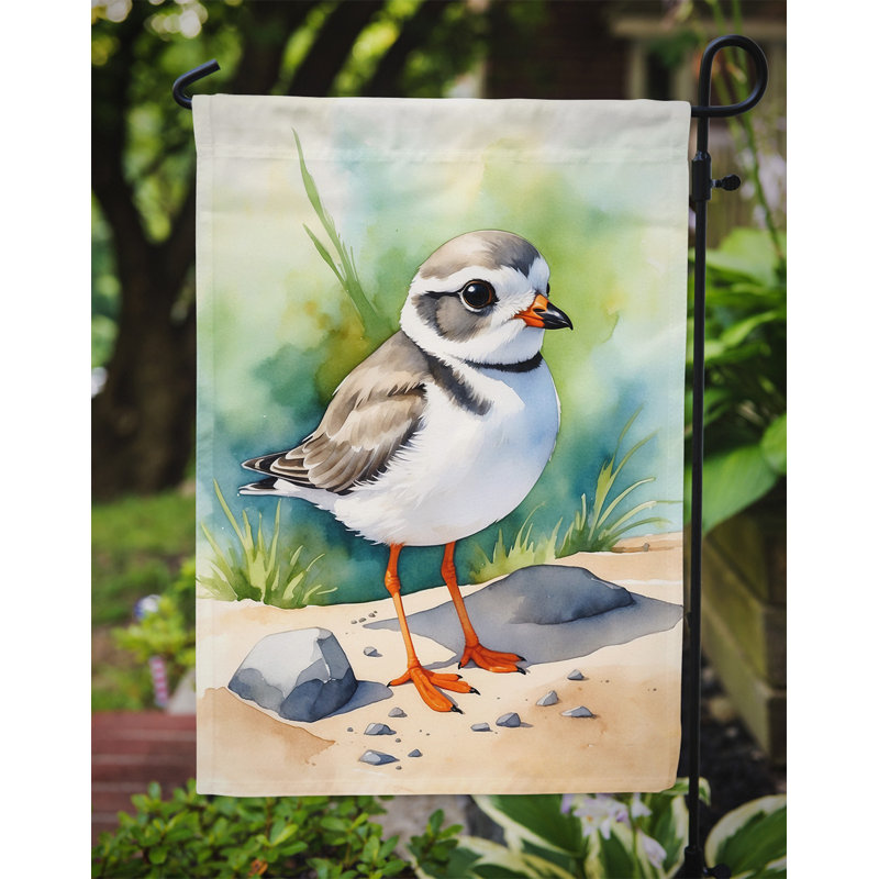 Drapeau de jardin Surfbird Bird, Pluvier siffleur