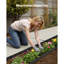 Bordure de jardin en plastique en forme de L 100 pi x 1,5 po