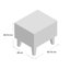 Aleana 53.5 cm W Bedside Table