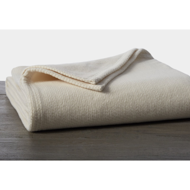 Sequoia Hand Woven Blanket, Undyed, Throw