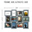 Ensemble de 12 cadres photo Heilman-130461297