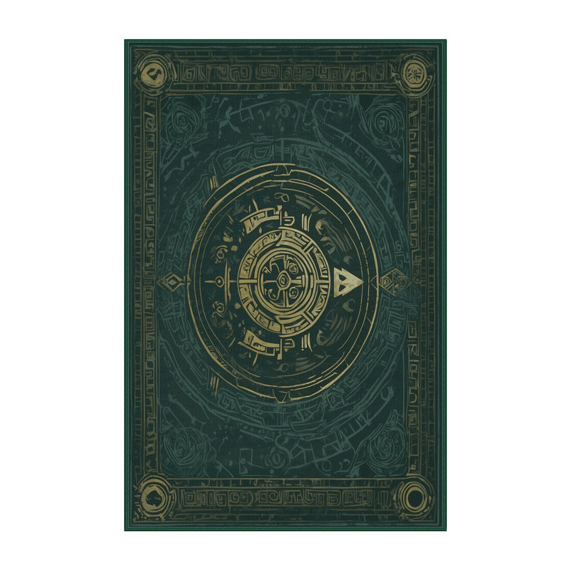 Silent Watcher Rug, Rectangle 8' x 12'