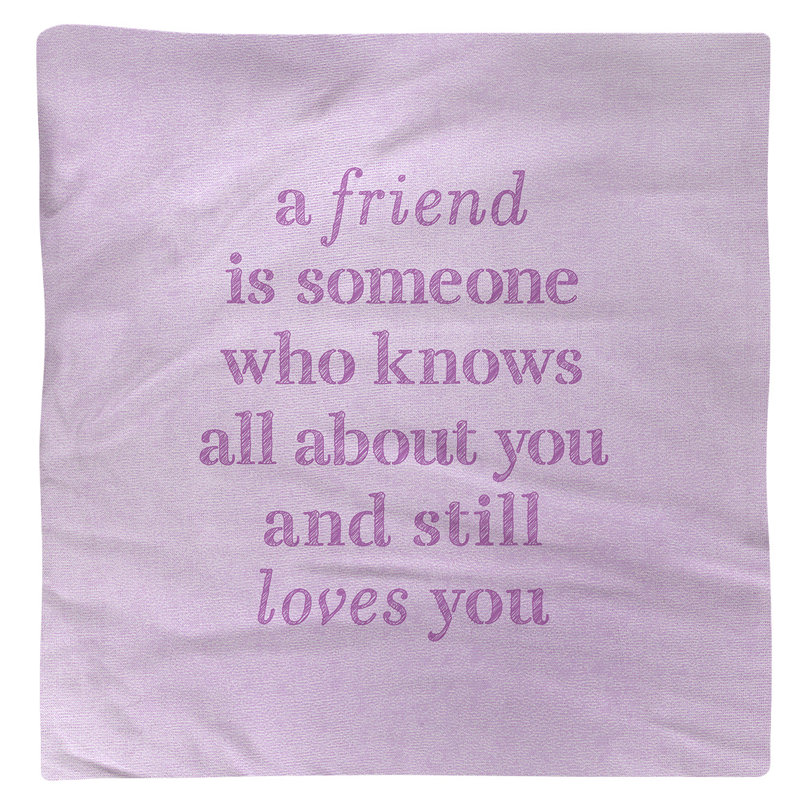 Polyester, Cotton No Pattern Square Napkin, Violet, 22" L x 22" W, Polyester