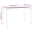 Lavi Rectangular Metal Outdoor Dining Table , 110cm cm W 54cm cm D