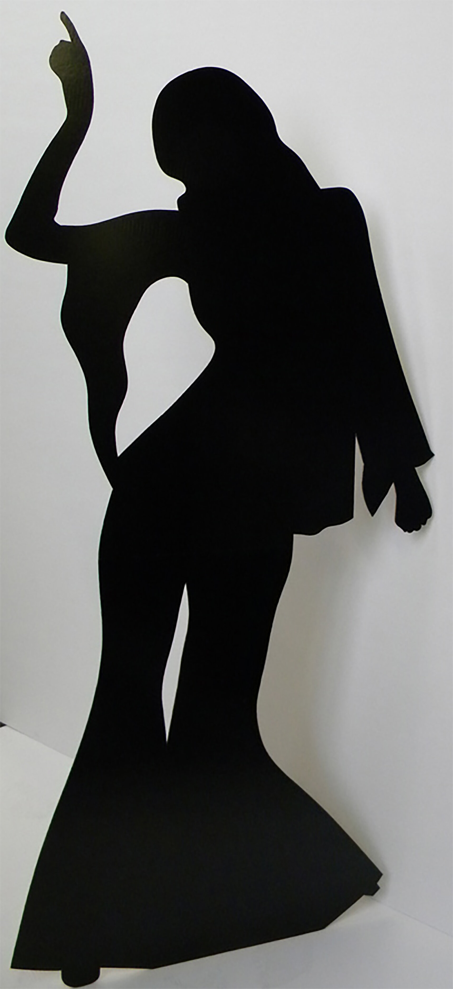 Star Cutouts SC108 Cut Out of Disco Dancer Female Silhouette