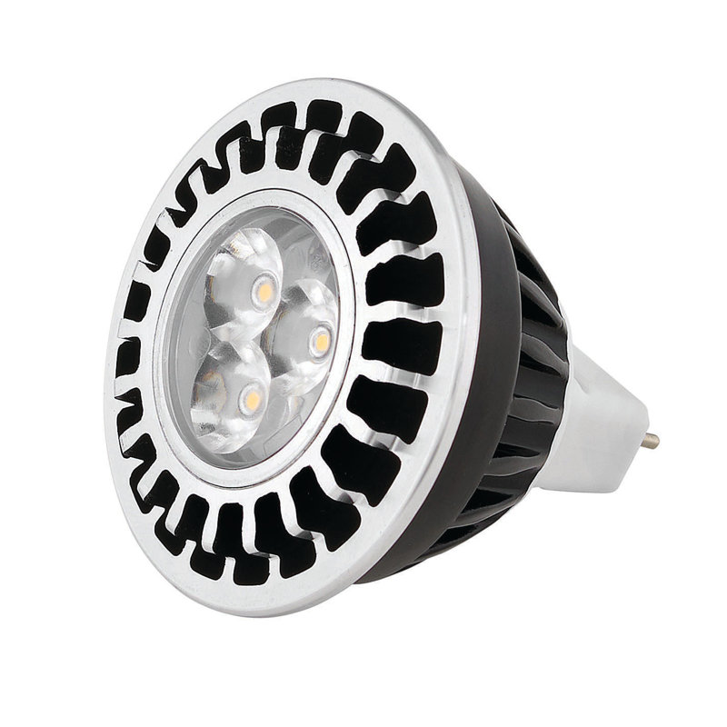 MR16 4w LED Landscape Spot Light Lamp, 45 Degrees, 2700K