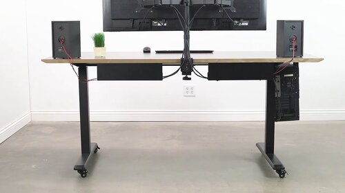 Under Desk Cable Management Trays – VIVO - desk solutions, screen mounting,  and more