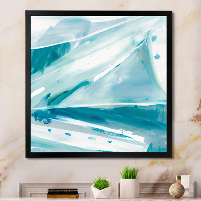 «Iceberg II déconstruit», reproduction sur toile
