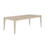 Transitional Dining Table with Extension Leaf Rectangular Natural Finish Wooden Dining Room Furniture 1pc