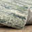 Delfine Distressed Stripe Blue/ Green Area Rug-1724125583