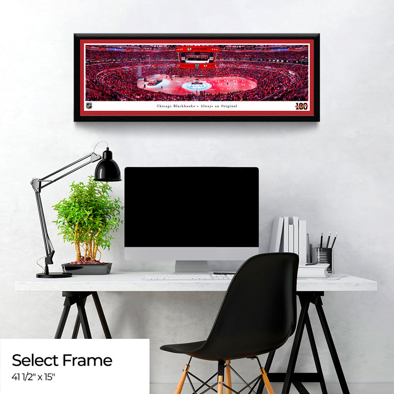 Chicago Blackhawks Centennial Ceremony - Select Frame