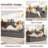 71" Cloud Boneless Couch With Deep Seat-596407457