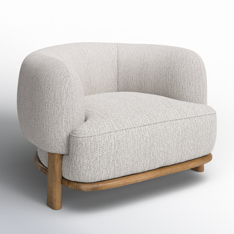 AllModern Dorothea 38'' Wide Upholstered Barrel Chair