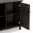 Amherst 60"W Solid Wood 3-Shelf Storage Cabinet with 3 Doors and Adjustable Shelves