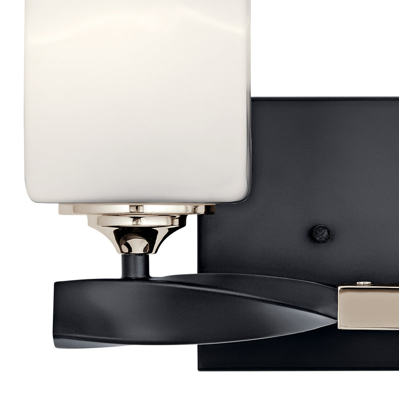 Lecompton 2 - Light Vanity Light, Black