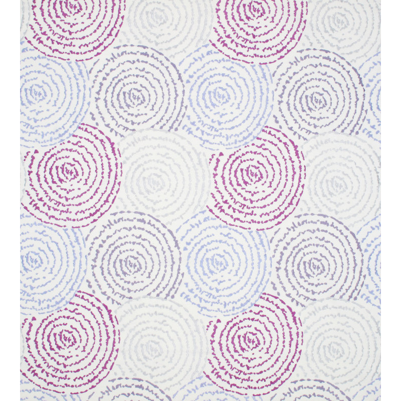 Waterfall Coriolis Cotton Fabric, Lilac